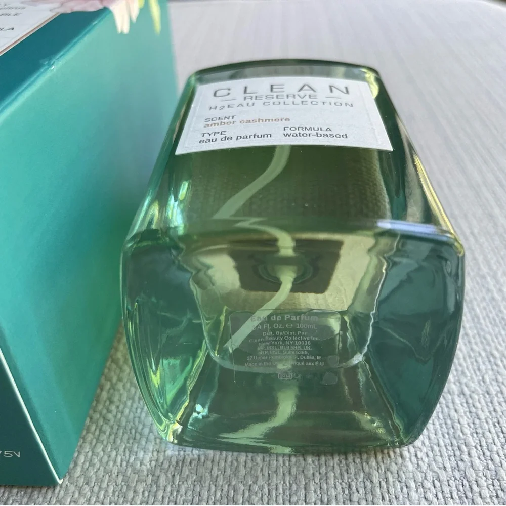 Clean Reserve H2EAU Collection - amber cashmere 3.4oz